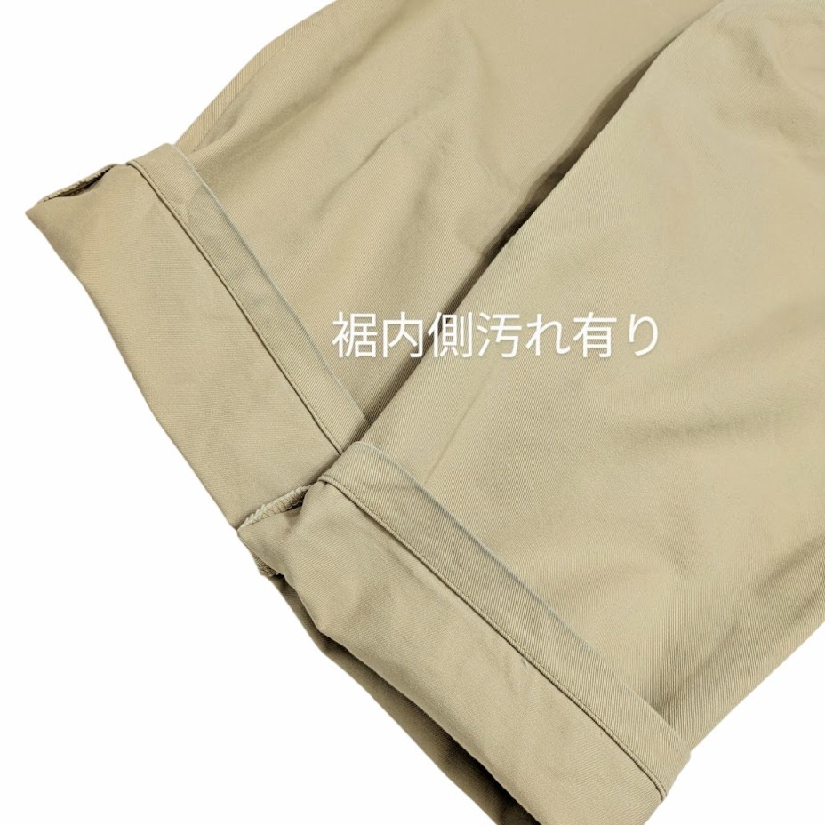 DESCENDANT ORGANIC COTTON TWILL TR ディセンダント コットン ツイルパンツ 241CPDS-PTM02 ベージュ系 サイズ 3