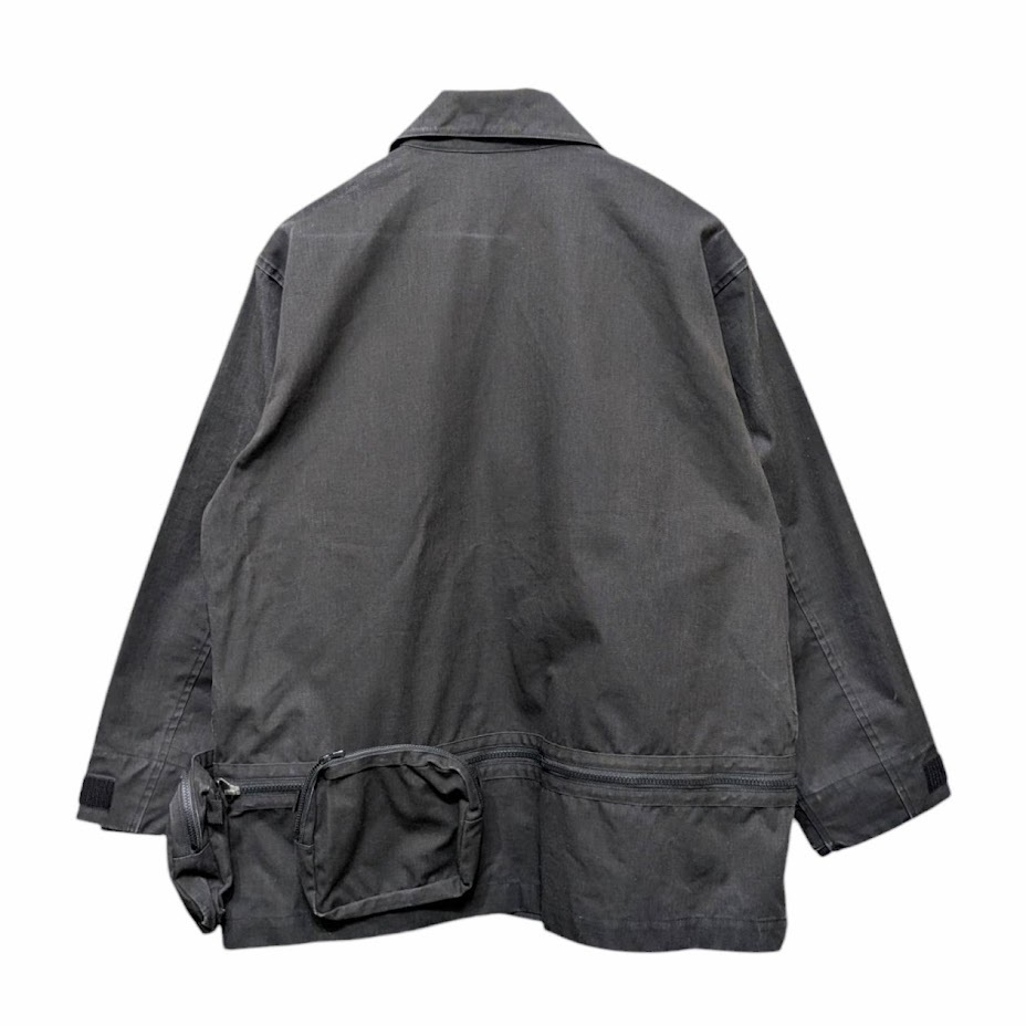 PHINGERIN 22SS MOVING JACKET PD-221-JK-011 フィンガリン ムービングジャケット ブラック サイズ S ※色褪せあり_画像2
