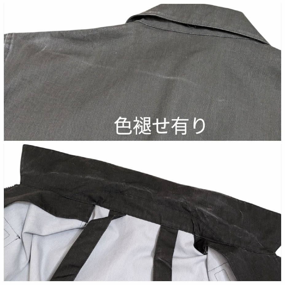 PHINGERIN 22SS MOVING JACKET PD-221-JK-011 フィンガリン ムービングジャケット ブラック サイズ S ※色褪せあり_画像8