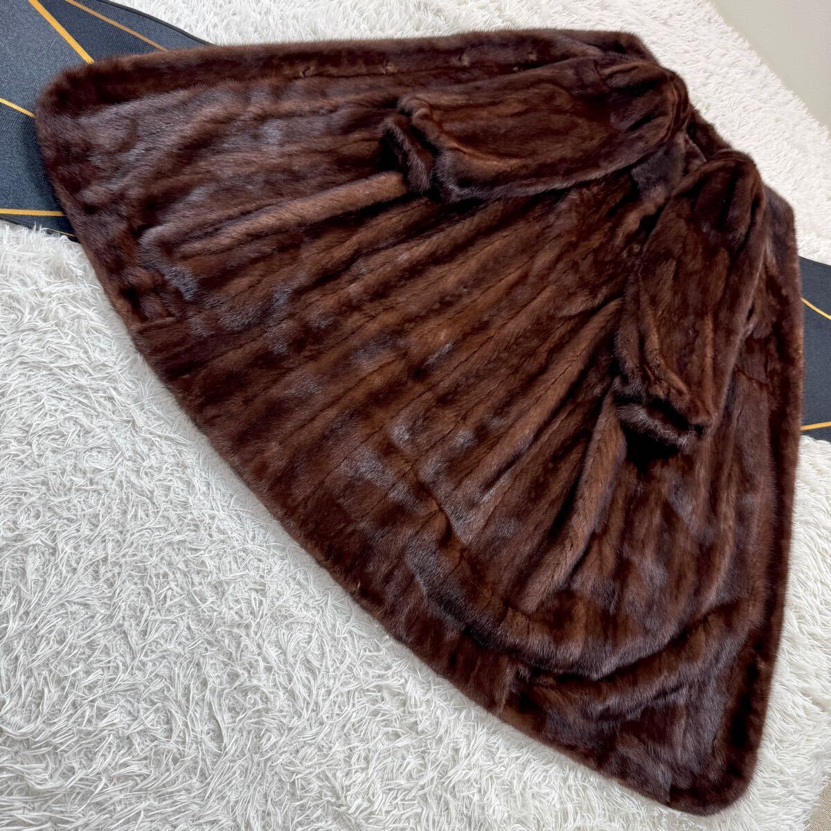 総丈124㎝ マキシ丈 SAGA MINK デミバフミンク ファーコート 総丈124㎝ マキシ丈 SAGA MINK デミバフミンク ファーコート