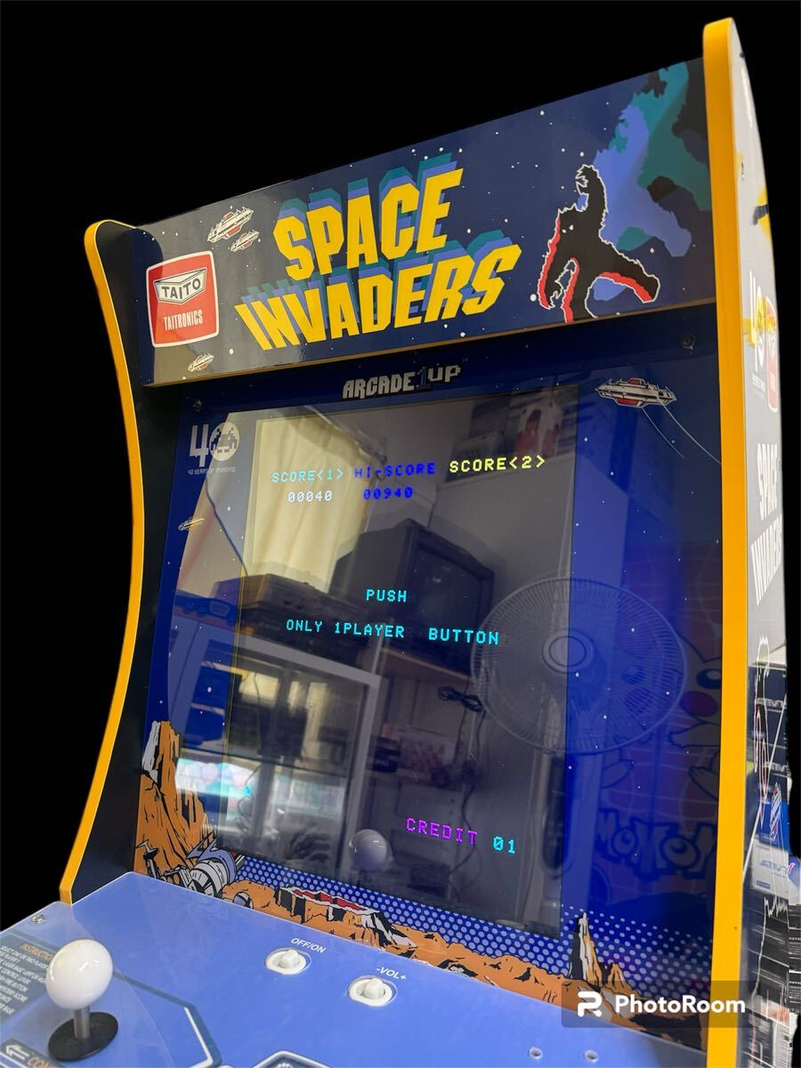TAITO タイトー アーケード1UP スペースインベーダー動作確認 TAITO タイトー アーケード1UP スペースインベーダー動作確認