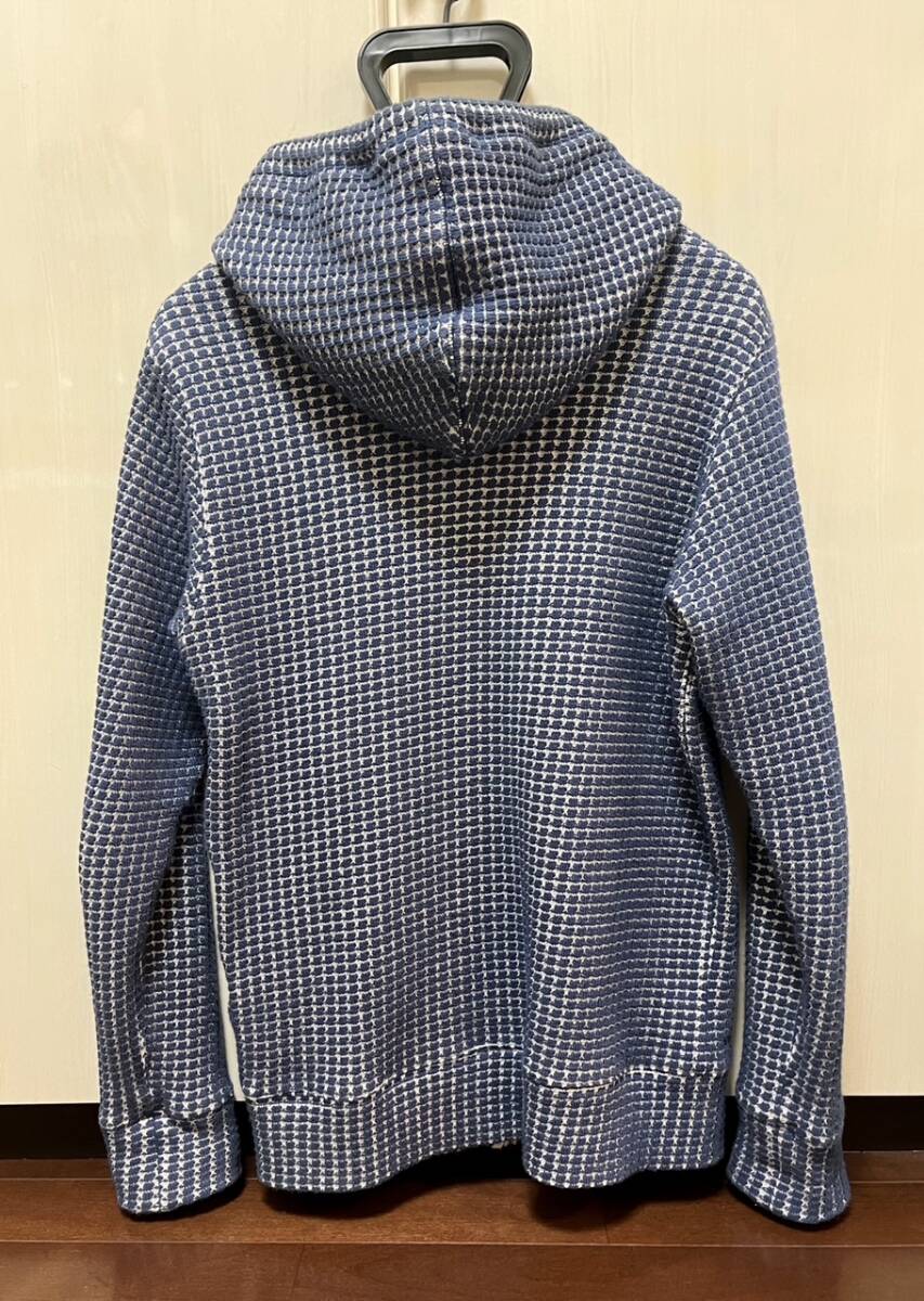 TATRAS(タトラス)Sea green チェック柄ダブルジップパーカー TATRAS(タトラス)Sea green チェック柄ダブルジップパーカー