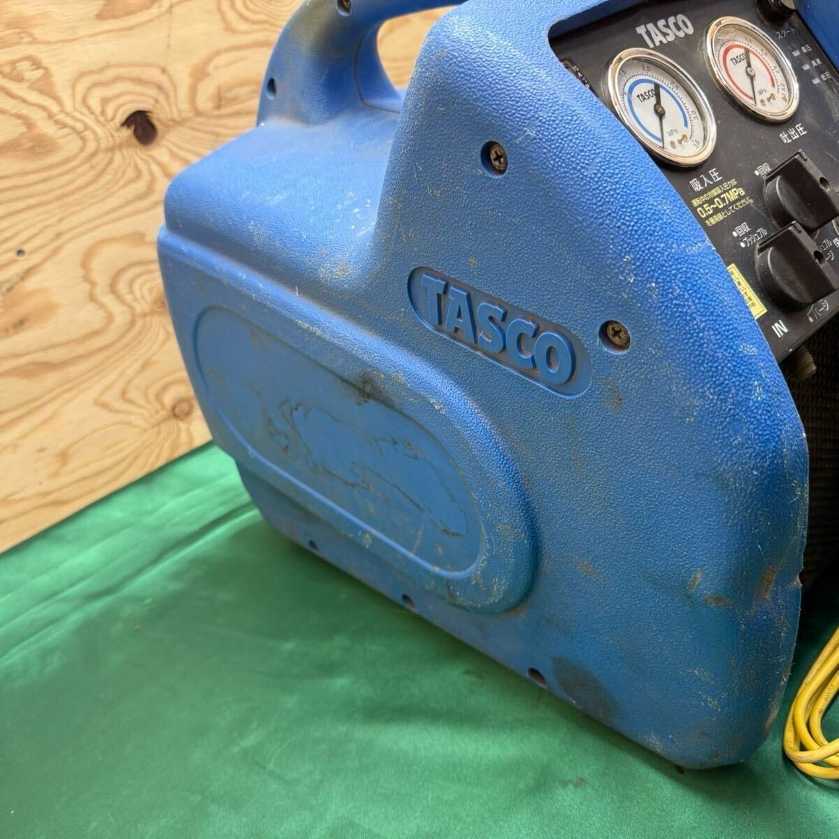 TASCO 冷媒回収装置 ツインサンダー220 フロン回収機 タスコ TASCO 冷媒回収装置 ツインサンダー220 フロン回収機 タスコ