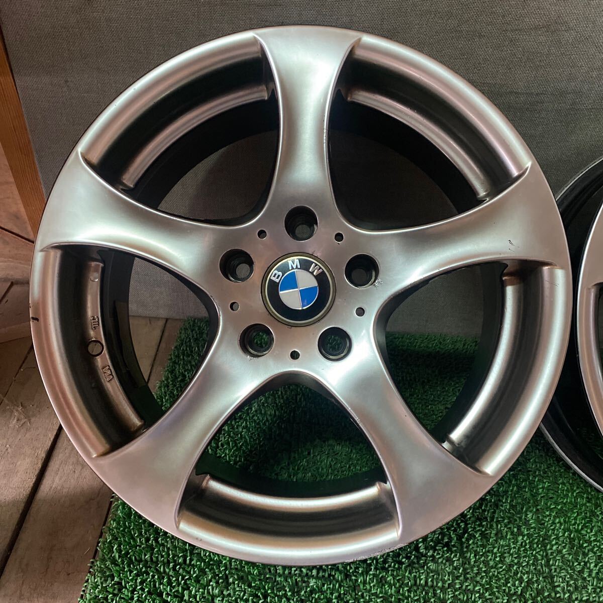 BMWホイール 17インチ 17×7.5J OFF;+40 PCD:120-5H ハブ径;約72mm 沖縄離島発送不可_画像4