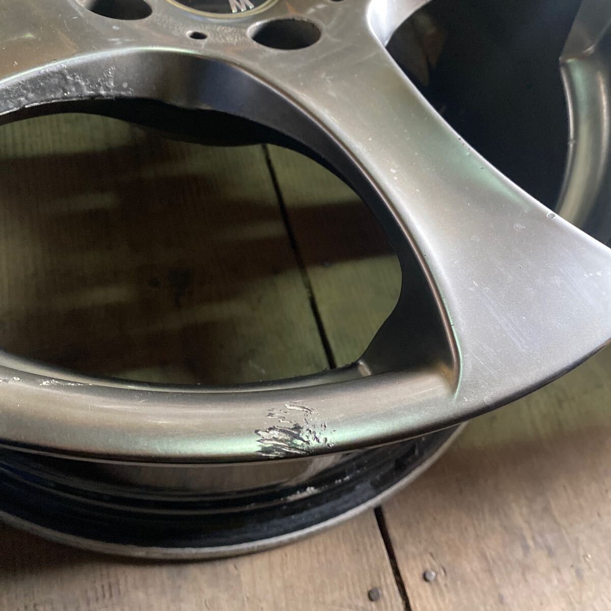 BMWホイール 17インチ 17×7.5J OFF;+40 PCD:120-5H ハブ径;約72mm 沖縄離島発送不可_画像6