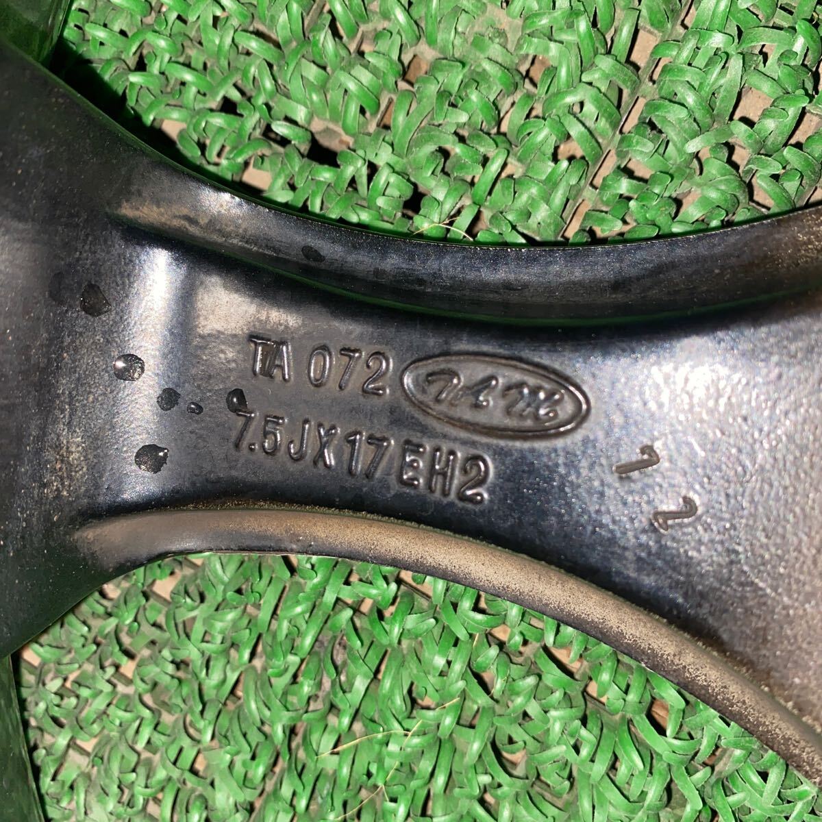 BMWホイール 17インチ 17×7.5J OFF;+40 PCD:120-5H ハブ径;約72mm 沖縄離島発送不可_画像8