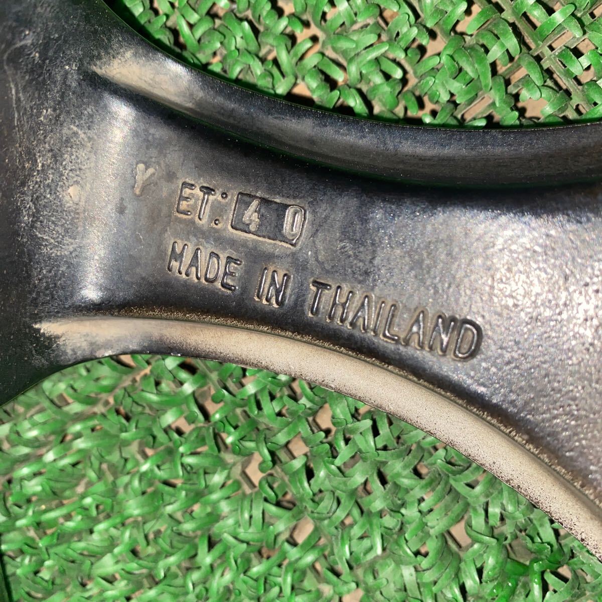 BMWホイール 17インチ 17×7.5J OFF;+40 PCD:120-5H ハブ径;約72mm 沖縄離島発送不可_画像9