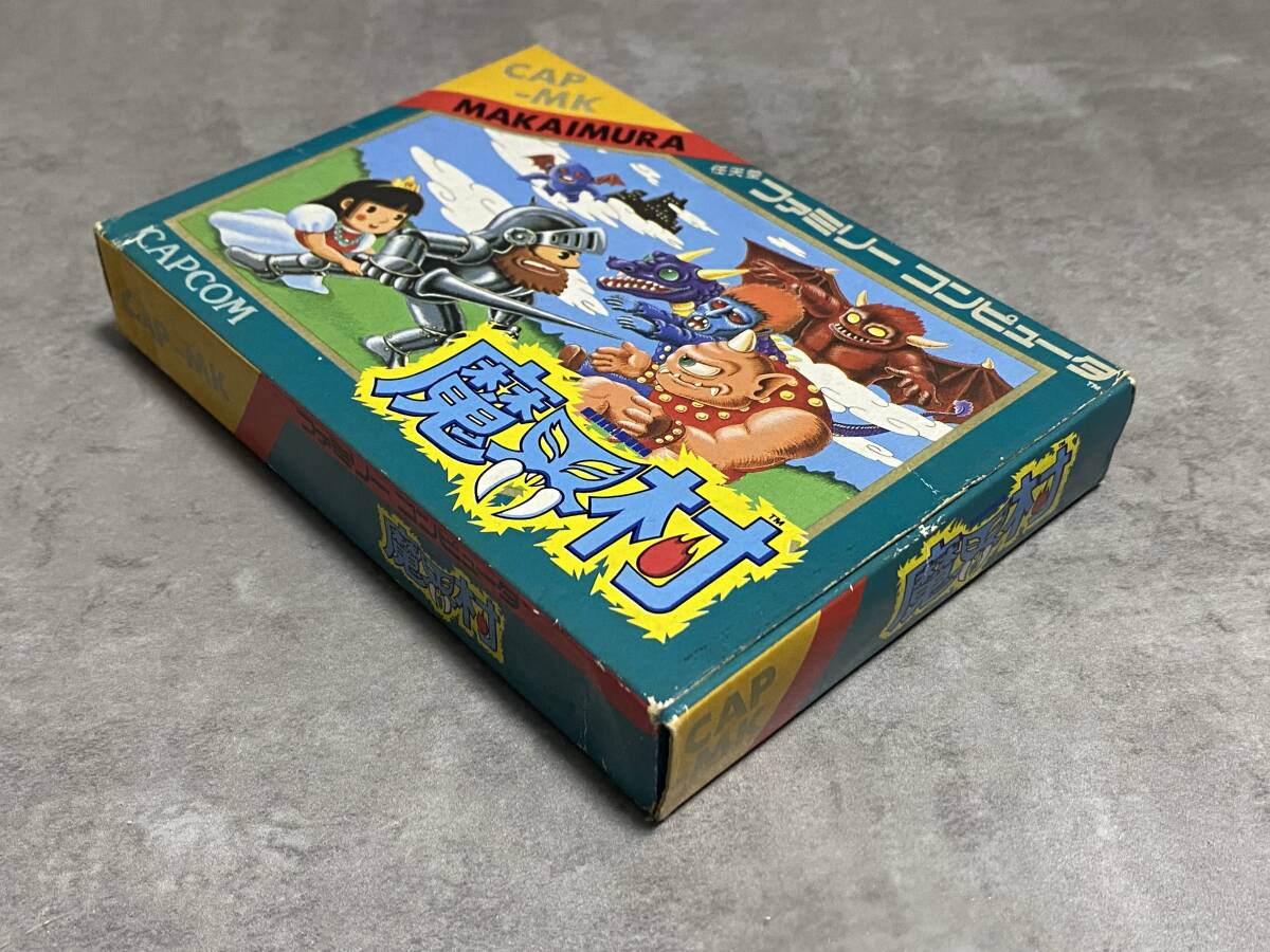 FC 良好 魔界村 箱説付き 珍品 レア ファミコン (アクション FC 良好 魔界村 箱説付き 珍品 レア ファミコン (アクション