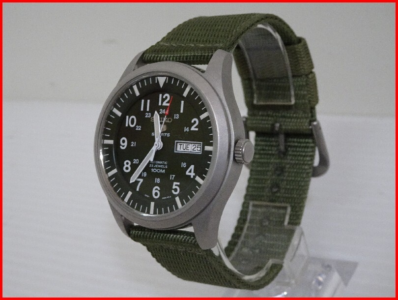 SEIKO セイコー 5 SPORTS ファイブスポーツ 7S36-03J0 自動巻き SEIKO セイコー 5 SPORTS ファイブスポーツ 7S36-03J0 自動巻き