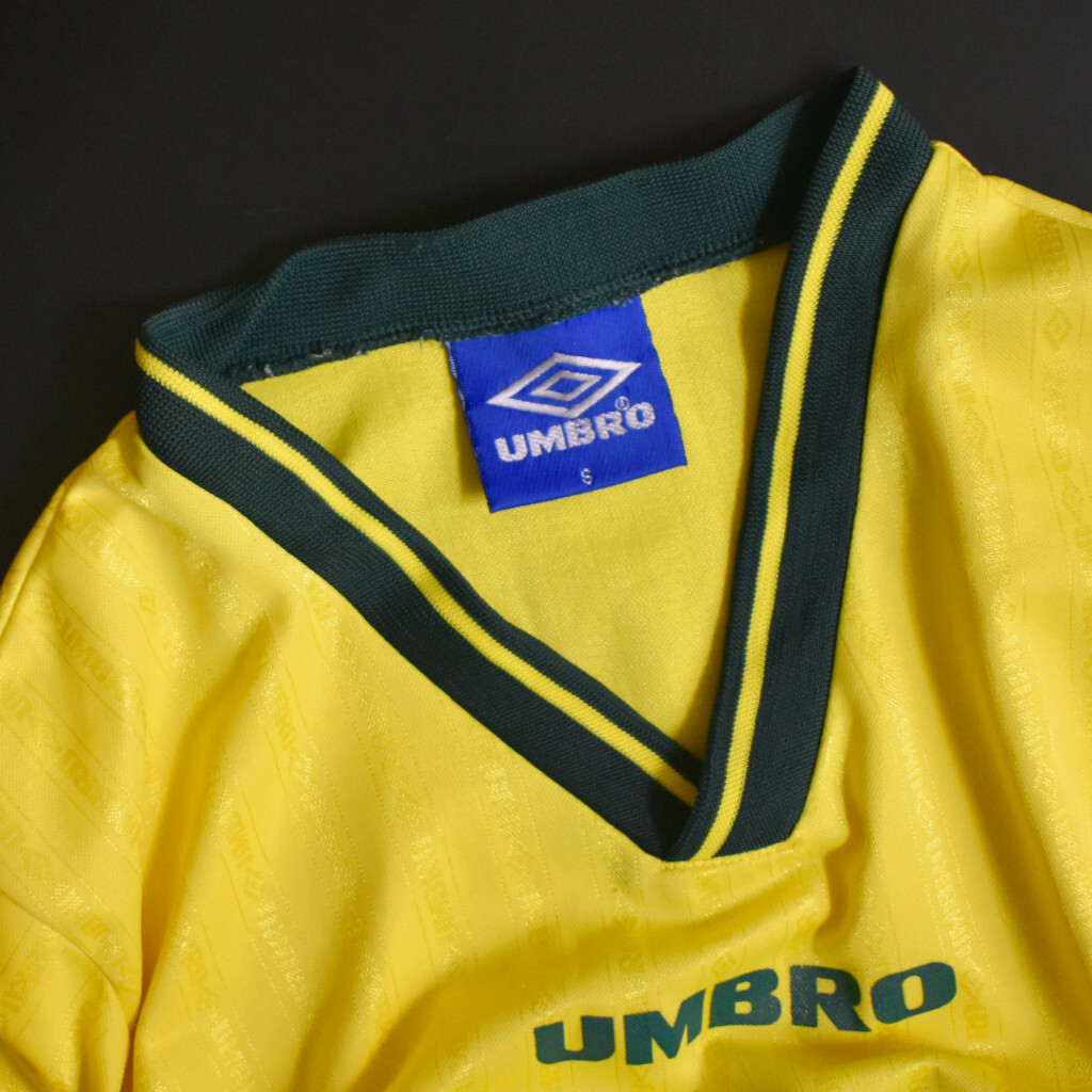 90s UMBRO アンブロ ブラジル代表 サッカー シャツ S 90s UMBRO アンブロ ブラジル代表 サッカー シャツ S