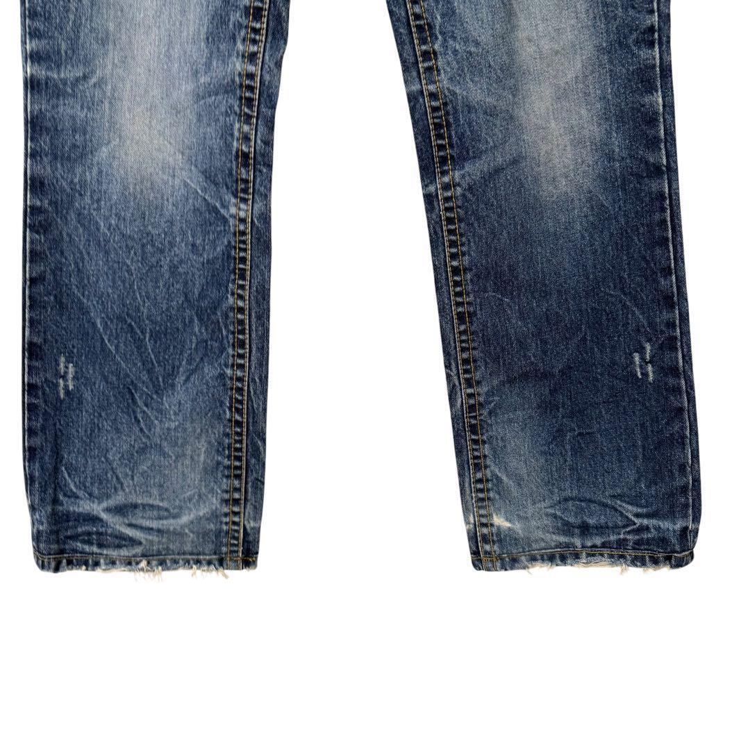 サイズW30≒89cm LOLITA JEANS 平成 y2k 2000年 ワッペン 刺繍 サイズW30≒89cm LOLITA JEANS 平成 y2k 2000年 ワッペン 刺繍
