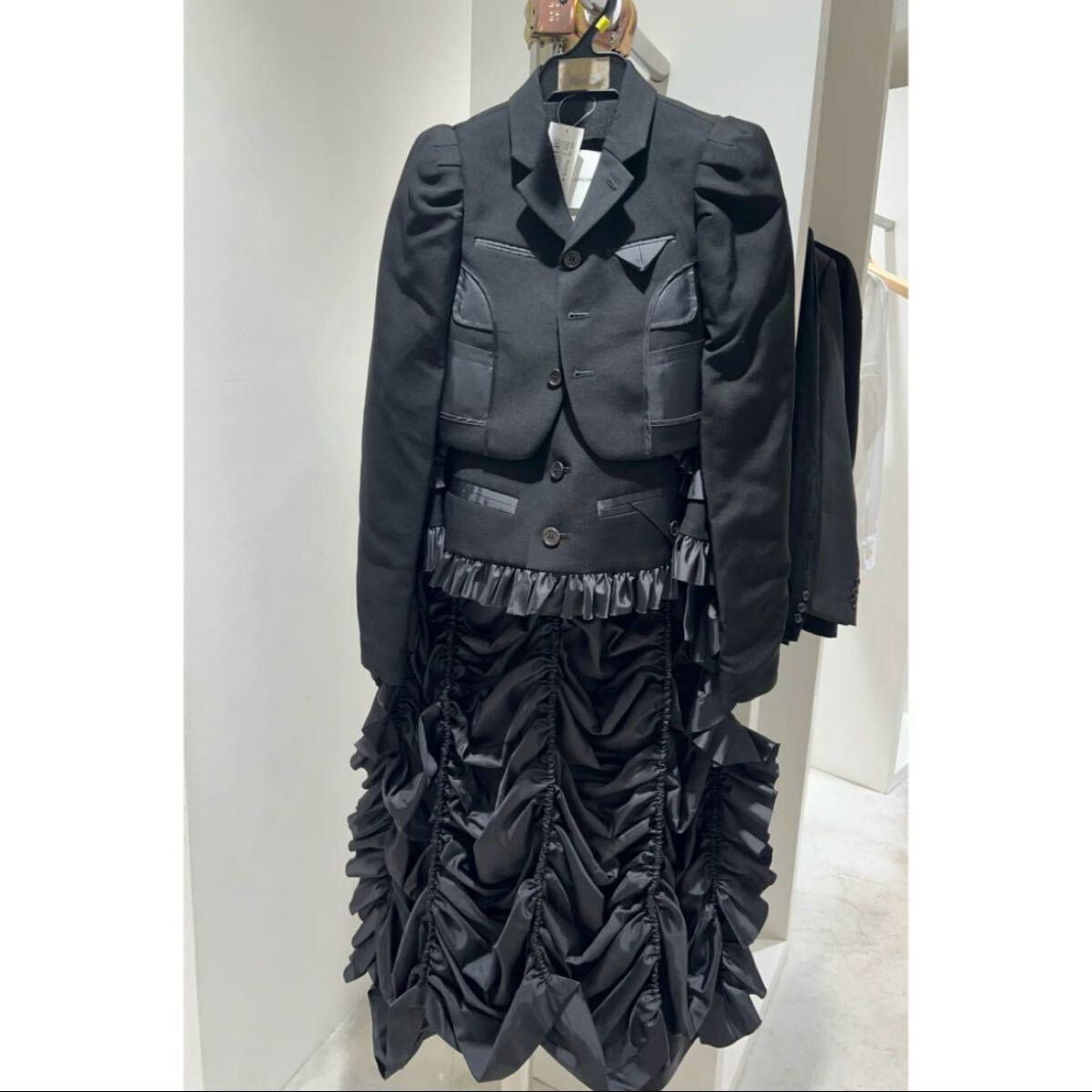2024AW ノワールケイニノミヤ コムデギャルソン ロング コート 2024AW ノワールケイニノミヤ コムデギャルソン ロング コート