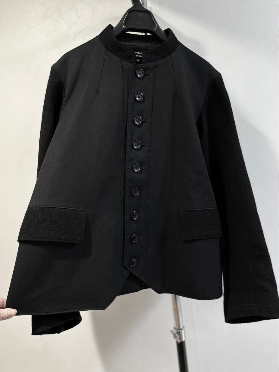 2018AW トリココムデギャルソン ジャケット Mサイズ 黒 ブラック 2018AW トリココムデギャルソン ジャケット Mサイズ 黒 ブラック