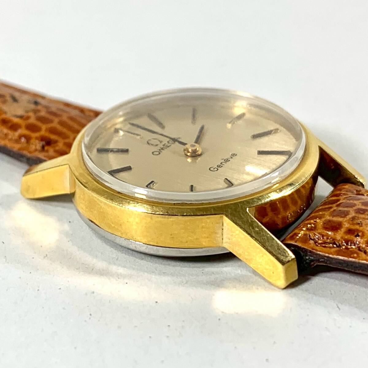 OMEGA Geneve SWISS MADE 動作OK 美品 Spring オメガ ジュネーブ OMEGA Geneve SWISS MADE 動作OK 美品 Spring オメガ ジュネーブ