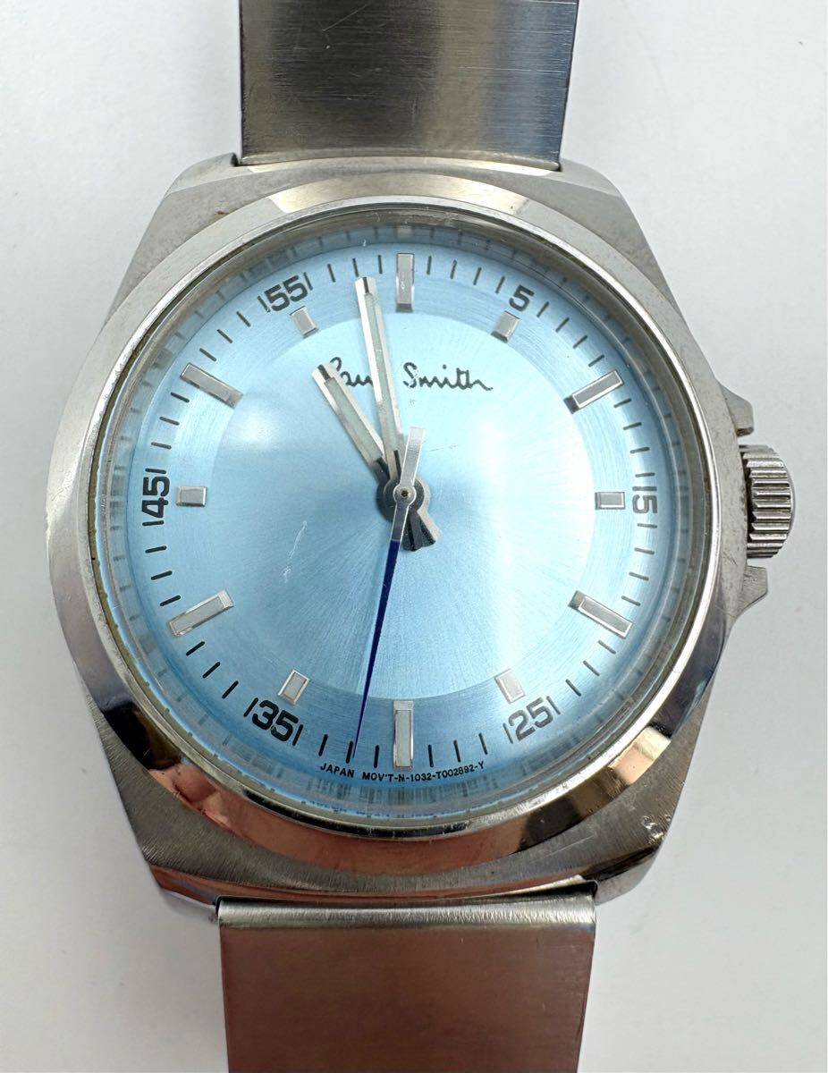 稼働品 新品電池交換済み Paul Smith ポールスミス 1032-T00 稼働品 新品電池交換済み Paul Smith ポールスミス 1032-T00