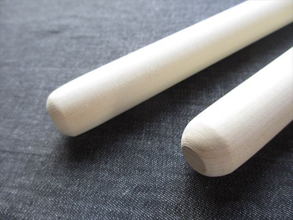 太鼓バチ(太鼓ばち) 樸材 長さ37cm 直徑2.5cm NO.4 やわらかめの材質(zhì)