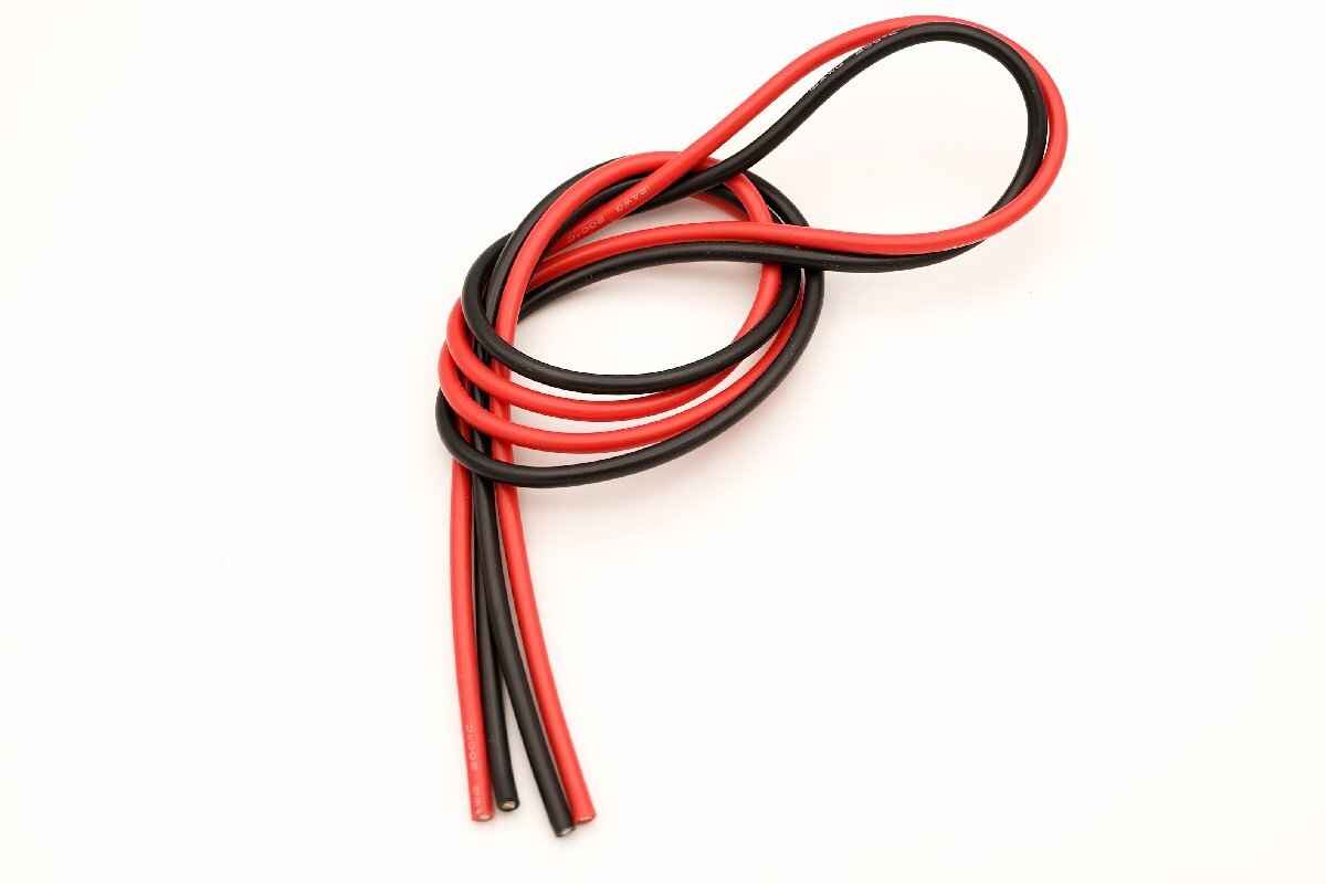 10AWG シリコン軟線ワイヤー 電源ケーブル 錫メッキ銅線 10m (赤 5m 黒 5m) バッテリーケーブル_画像4