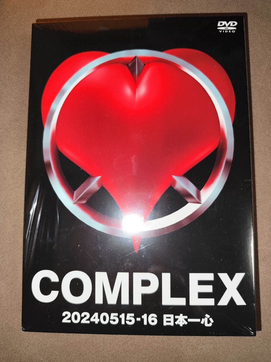 即決!新品 未開封 DVD+2CD / COMPLEX 20240515-16 日本一心 即決!新品 未開封 DVD+2CD / COMPLEX 20240515-16 日本一心