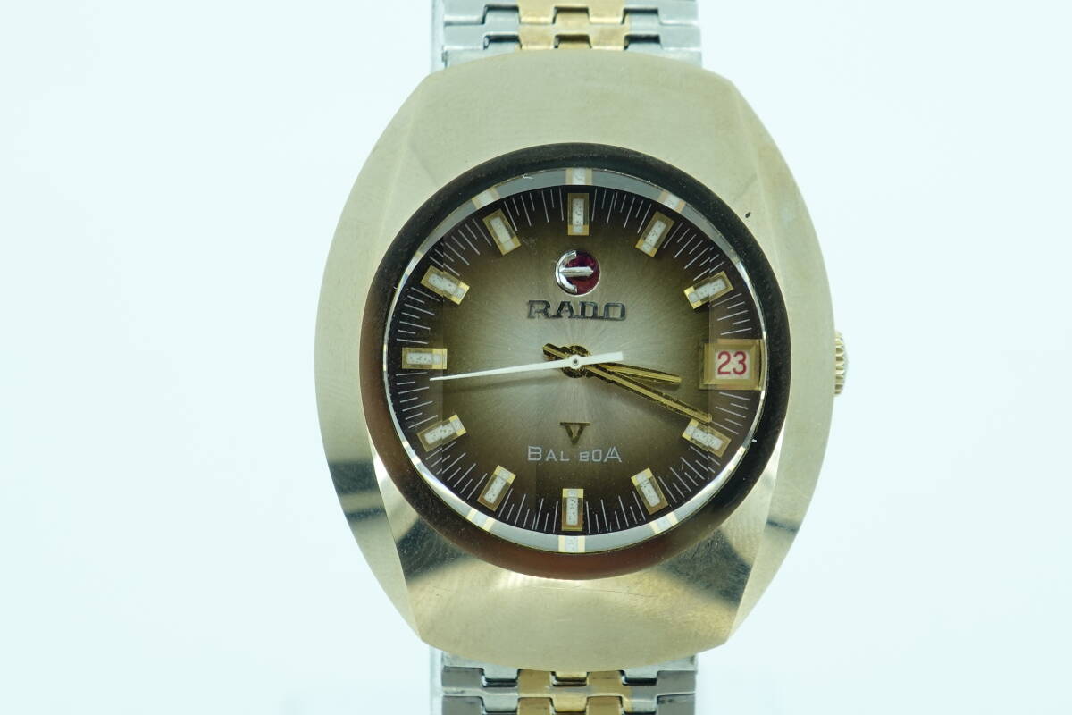 RADO BALBOA ラドー バルボア 自動巻き 腕時計 稼働品 メンズ RADO BALBOA ラドー バルボア 自動巻き 腕時計 稼働品 メンズ