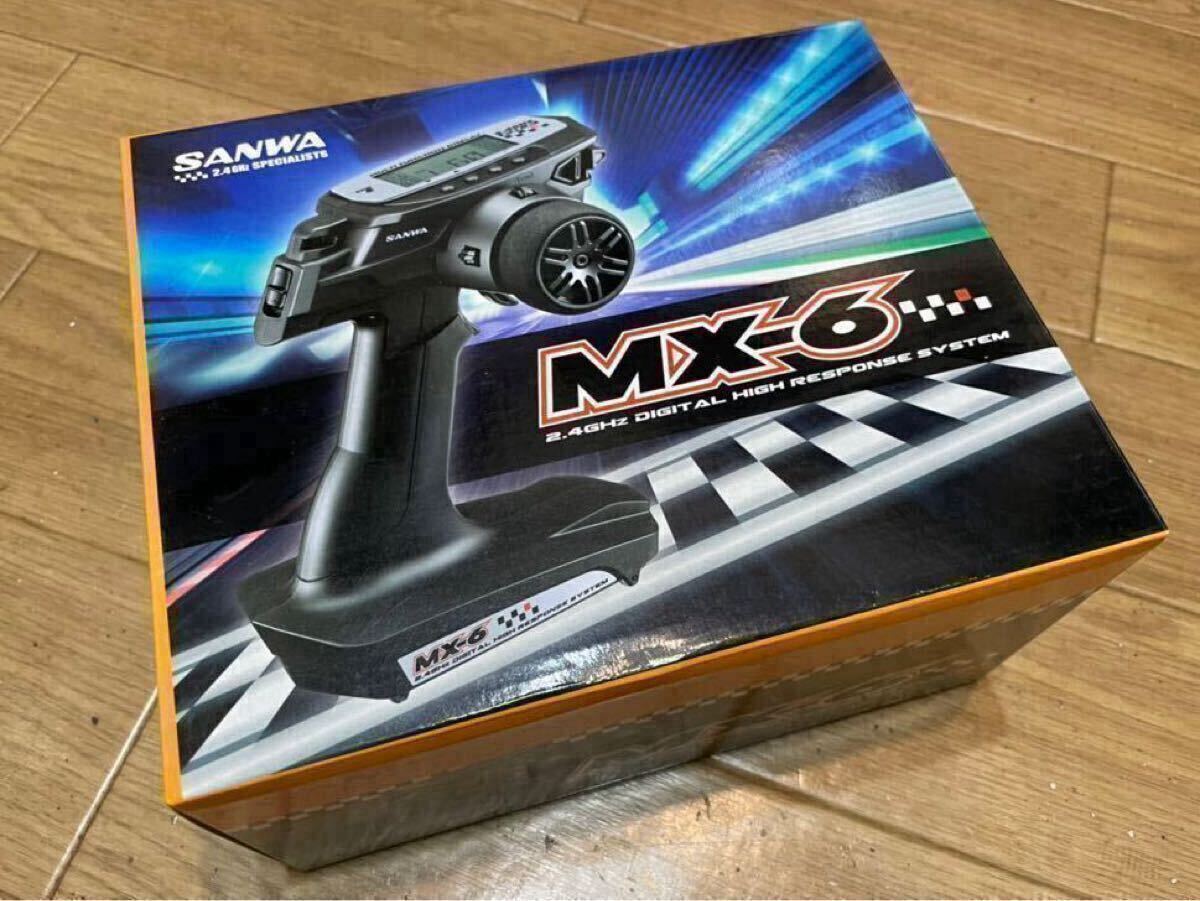 SANWA サンワ MX-6 2 4G RCプロポ 送信機のみ 新品未使用品 送料 SANWA サンワ MX-6 2 4G RCプロポ 送信機のみ 新品未使用品 送料