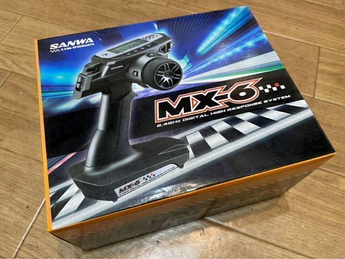 ネットオフ 送料得店 SANWA 送料 新品未使用品 送信機のみ RCプロポ 4G 2 MX-6 サンワ 送信機