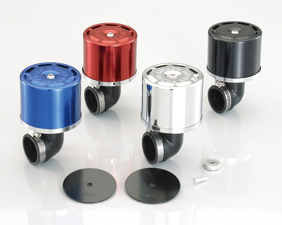 キタコ 515-7000230 ハイパーフィルター 35MM/90゜/レッド_画像1