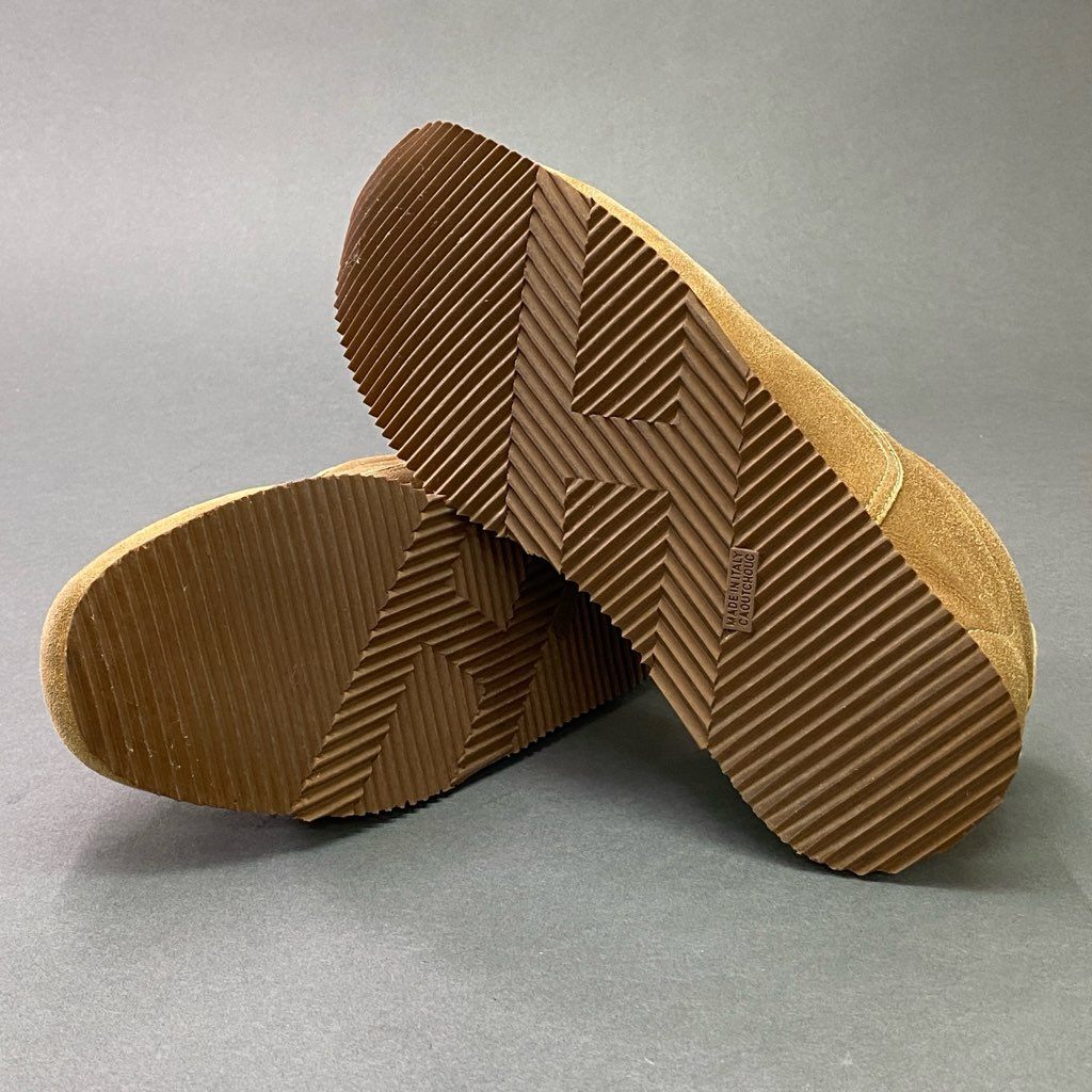3d3 HERMES エルメス クイック レザースニーカー 39 1/2 キャメル Leather シューズ イタリア制