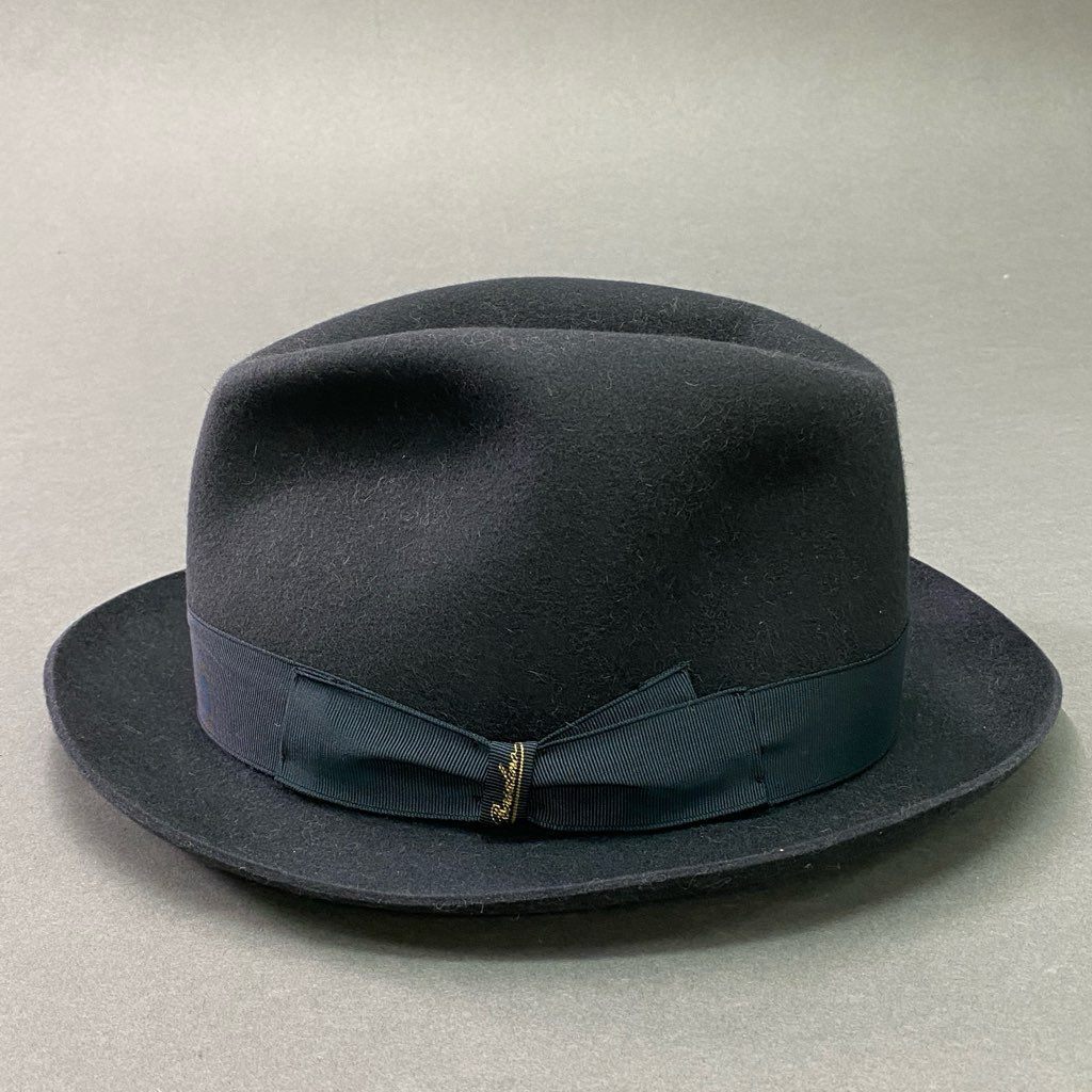 d8-2 Borsalino ボルサリーノ ラヴィットハット フェルト イタリア制 Qualita Superiore クオリタスペリオーレ 114561 57程度