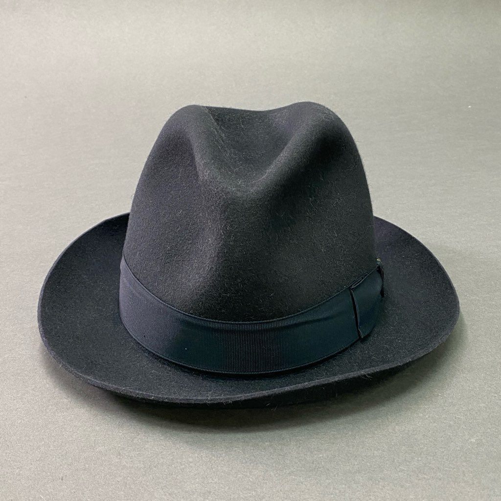 d8-2 Borsalino ボルサリーノ ラヴィットハット フェルト イタリア制 Qualita Superiore クオリタスペリオーレ 114561 57程度