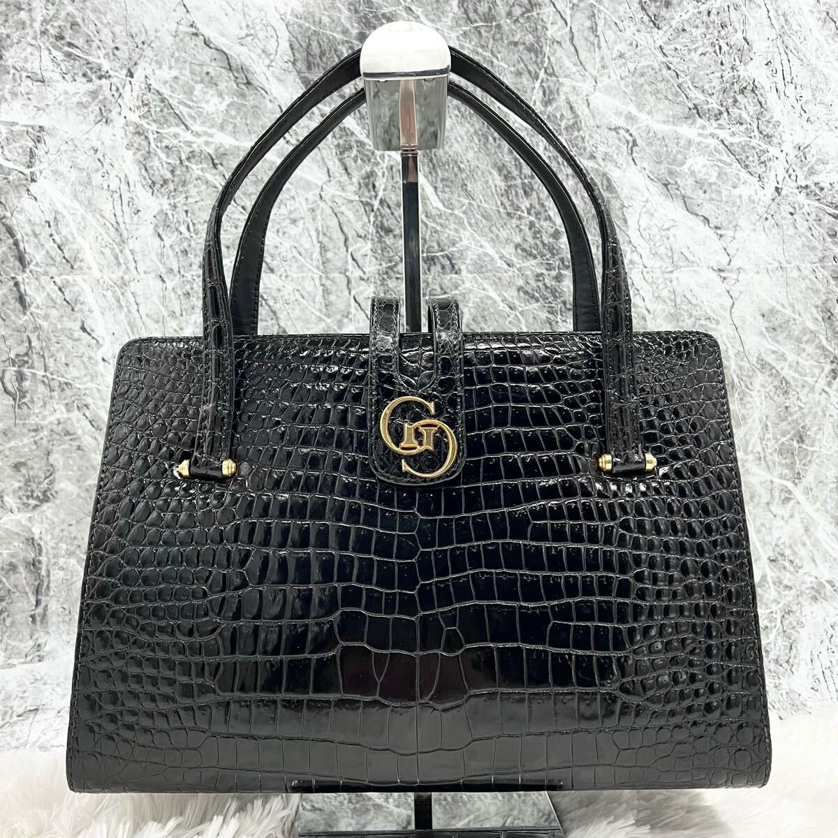 超希少】グッチ GUCCI ハンドバッグ オールド ヴィンテージ 超希少】グッチ GUCCI ハンドバッグ オールド ヴィンテージ