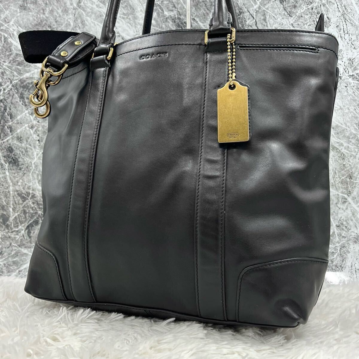 1円〜【美品 A4収納】コーチ COACH トートバッグ 本革 レザー 1円〜【美品 A4収納】コーチ COACH トートバッグ 本革 レザー