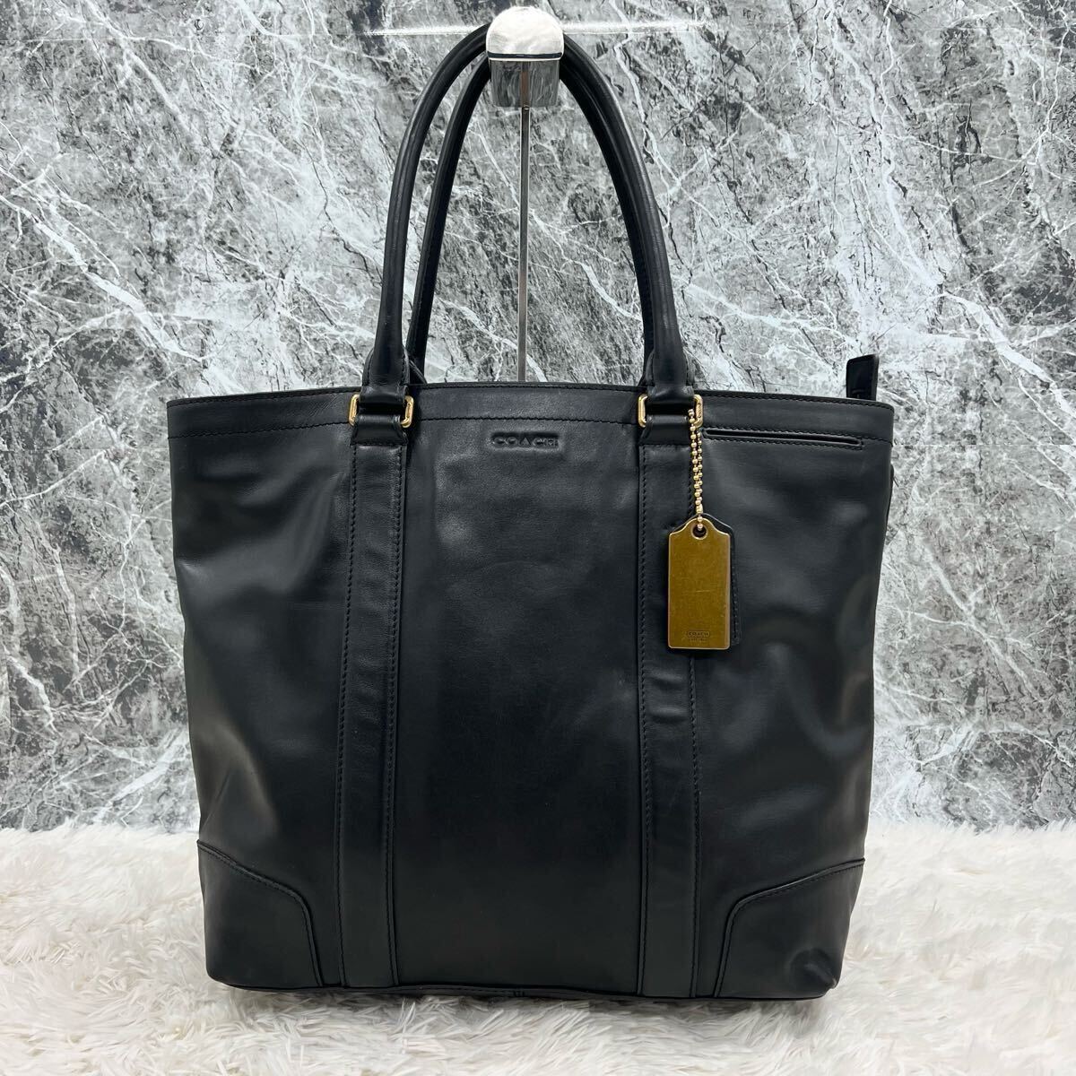 1円〜【美品 A4収納】コーチ COACH トートバッグ 本革 レザー 1円〜【美品 A4収納】コーチ COACH トートバッグ 本革 レザー