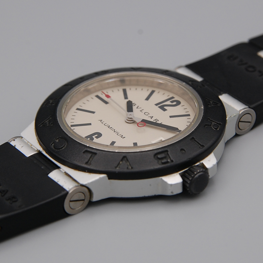 稼働品】BVLGARI ALUMINIUM ブルガリ アルミニウム AL38TA 自動 稼働品】BVLGARI ALUMINIUM ブルガリ アルミニウム AL38TA 自動
