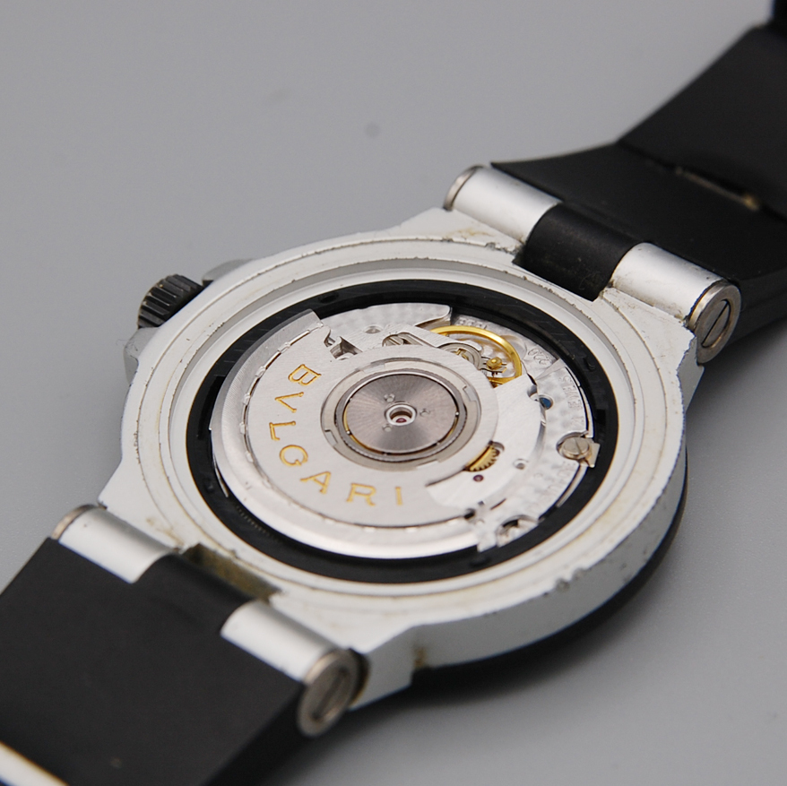 稼働品】BVLGARI ALUMINIUM ブルガリ アルミニウム AL38TA 自動 稼働品】BVLGARI ALUMINIUM ブルガリ アルミニウム AL38TA 自動