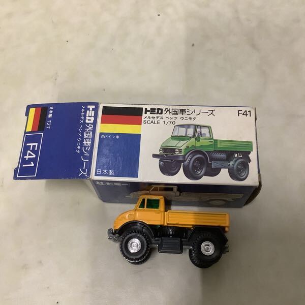 1円〜 青箱トミカ 外国車シリーズ 日本製 メルセデス ベンツ 1円〜 青箱トミカ 外国車シリーズ 日本製 メルセデス ベンツ