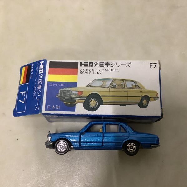 1円〜 青箱トミカ 外国車シリーズ 日本製 メルセデス ベンツ 1円〜 青箱トミカ 外国車シリーズ 日本製 メルセデス ベンツ