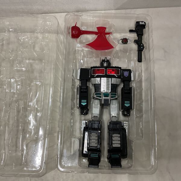 タカラトミー　トランスフォーマー　マスターピース　デストロン/星帝大使　ブラックコンボイ　型番：MP-10B　未開封品 トランスフォーマー 模型 箱キズ有 デストロン⁄星帝大使 ブラック