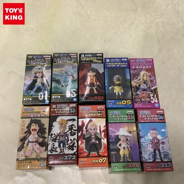 1円〜 未開封 ONE PIECE ワールドコレクタブルフィギュア ワノ国 1円〜 未開封 ONE PIECE ワールドコレクタブルフィギュア ワノ国