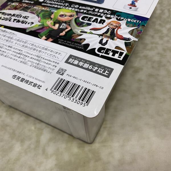 1円〜 未開封 amiibo アミーボ スプラトゥーンガール ライム
