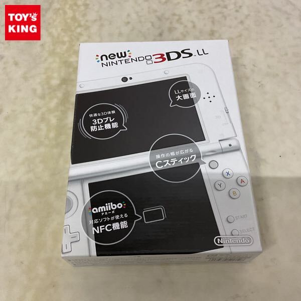格安即決 おすすめ】 1円】Newニンテンドー3DS 本体 ホワイト 任天堂 KTR ニンテンドー3DS本体