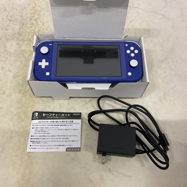 1円〜 動作確認/初期化済 Nintendo Switch Lite HDH-001 ブルー 1円〜 動作確認/初期化済 Nintendo Switch Lite HDH-001 ブルー