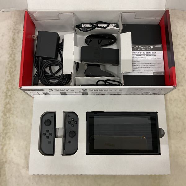 1円〜 動作確認/初期化済 Nintendo Switch HAC-001 グレー 1円〜 動作確認/初期化済 Nintendo Switch HAC-001 グレー