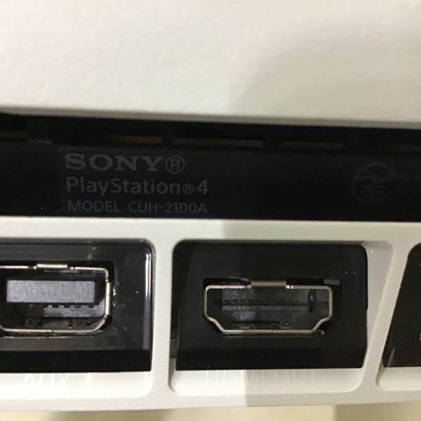 1円〜 動作確認/初期化済 箱無 PS4 本体 CUH-2100A グレイシャー 1円〜 動作確認/初期化済 箱無 PS4 本体 CUH-2100A グレイシャー