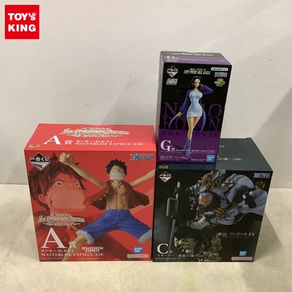 1円〜 未開封 一番くじ ONE PIECE A賞 モンキー・D・ルフィ 1円〜 未開封 一番くじ ONE PIECE A賞 モンキー・D・ルフィ