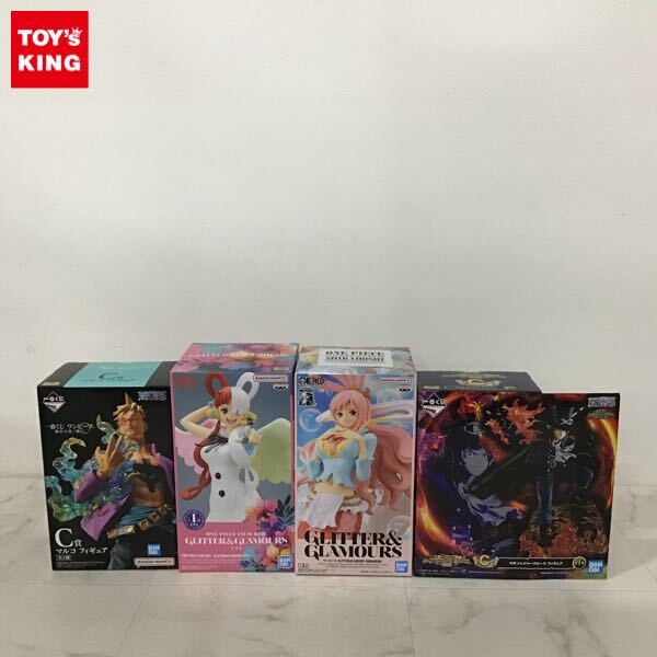 1円〜 未開封含 ONE PIECE GLITTER & GLAMOURS ボア・ハンコック THE出航 モンキー・D・ルフィ 他 1円〜 未開封含 一番くじ ONE PIECE 難攻不落ノ懐刀 C賞