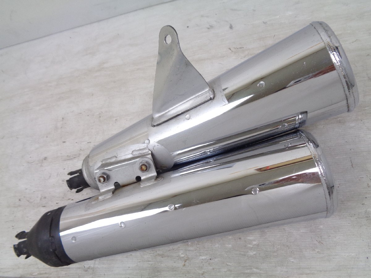V-twin Magna 250 MC29 Honda оригинальный обычный глушитель muffler хорошая вещь [G071]