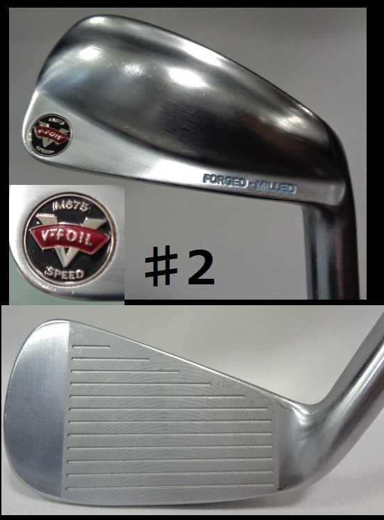 貴重品■9本■MacGregor■♯2～9・P■マッスルバッグ■FORGED MILLED■Ｍ675■V-FOIL■ DG-S-スチール■Lamkin■送料無料■アイアン949_画像2