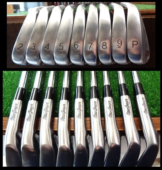 貴重品■9本■MacGregor■♯2～9・P■マッスルバッグ■FORGED MILLED■Ｍ675■V-FOIL■ DG-S-スチール■Lamkin■送料無料■アイアン949_画像9