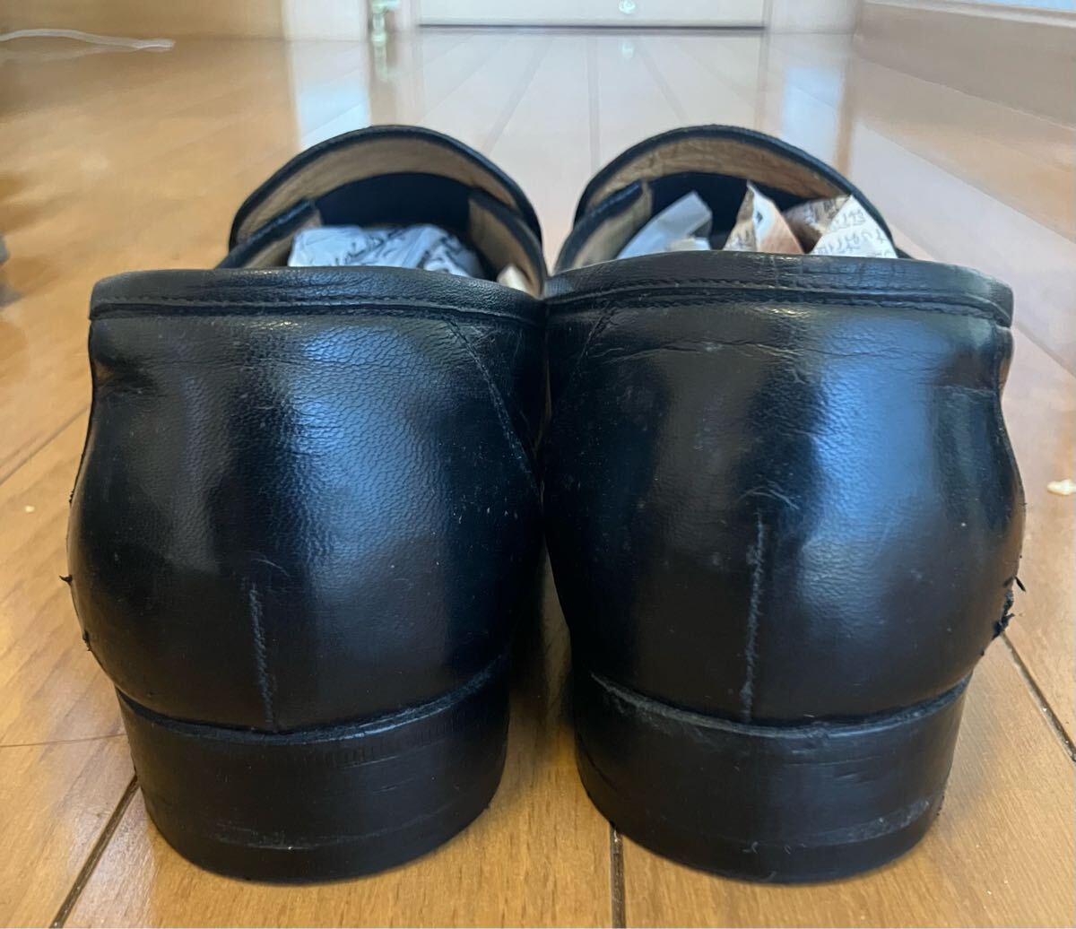 【中古品】DONKEY ビジネスシューズ 革靴 24EE 黒