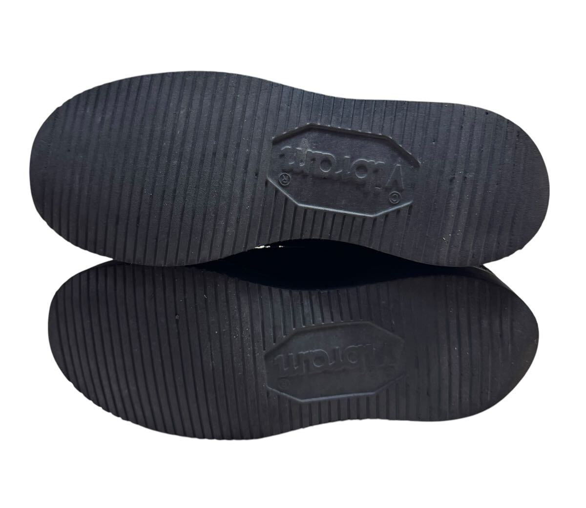 HATHORN ハソーン オックスフォード ワークシューズ ブラックスエード 7.5E 25.5㎝_画像5